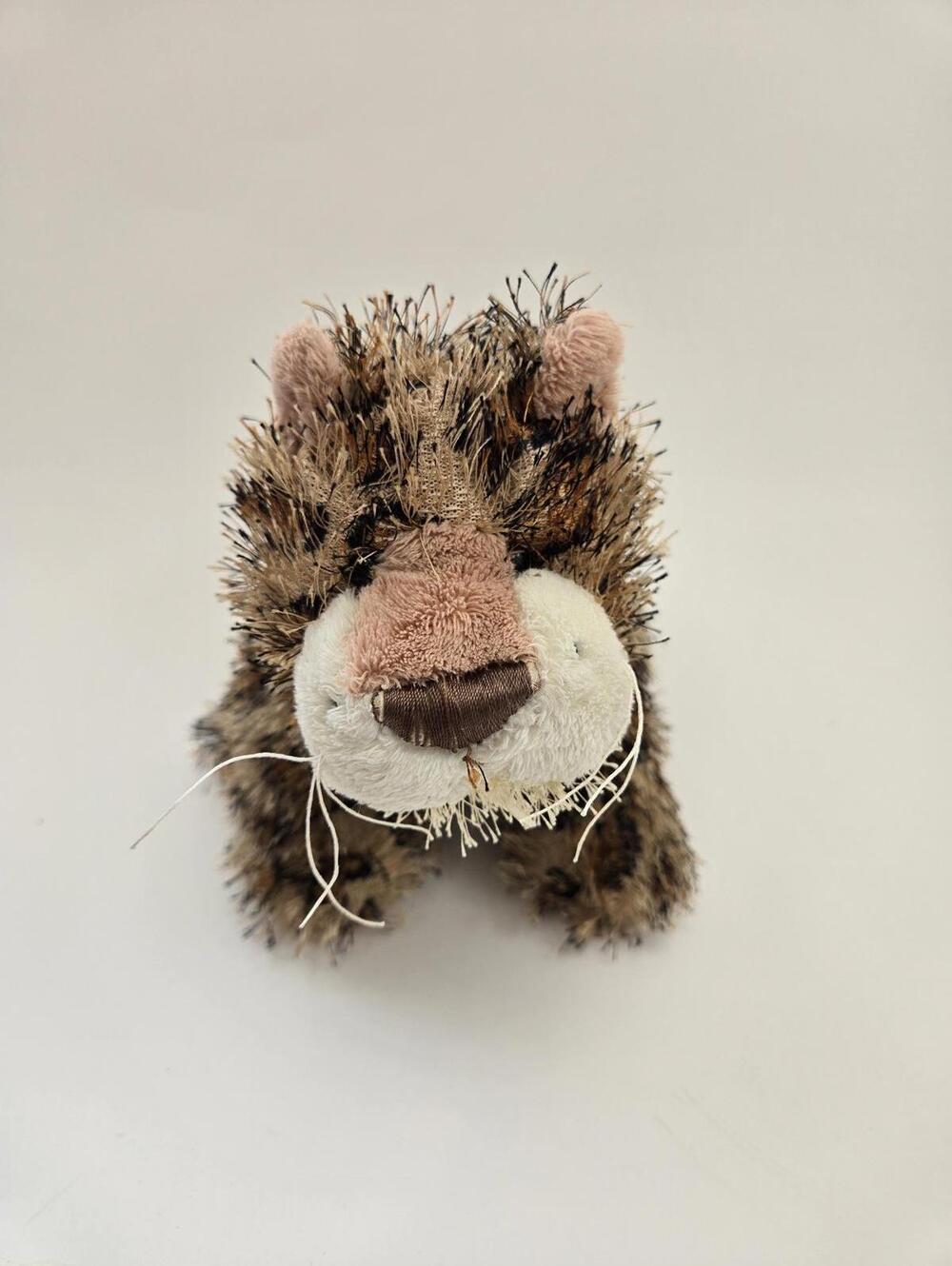 Adorable Vintage Webkinz Spotted Leopard Plush without Code, Ganz Plush (8 inch)